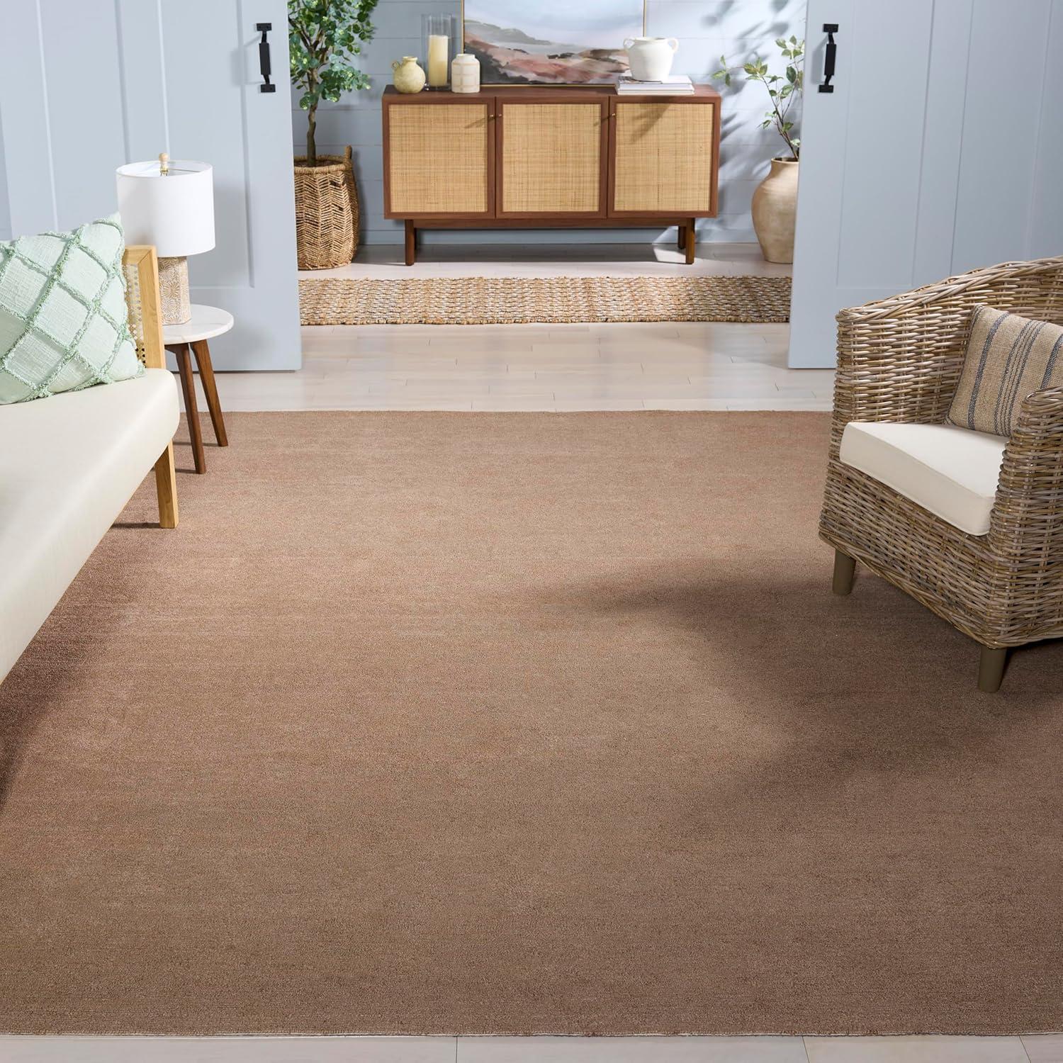 image:imageSAFAVIEH Area Rug 8x10 Natural Fiber Collection Large Gold Handmade Jute Ideal for Living Room Bedroom Dining Space NFB725DNatural