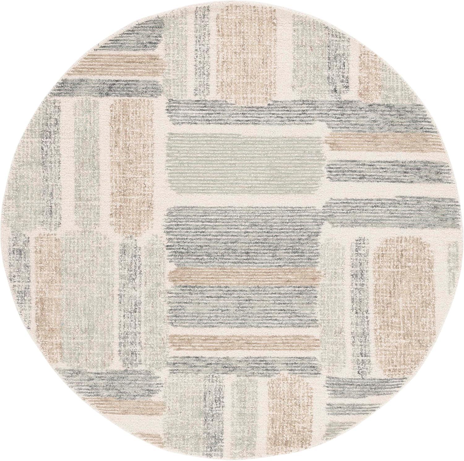 image:imageSAFAVIEH Area Rug 8x10 Natural Fiber Collection Large Ivory amp Natural Handmade Jute amp Wool Rustic Farmhouse Boho Style Ideal for Living Room Bedroom Dining Space NF512AIvoryGrey