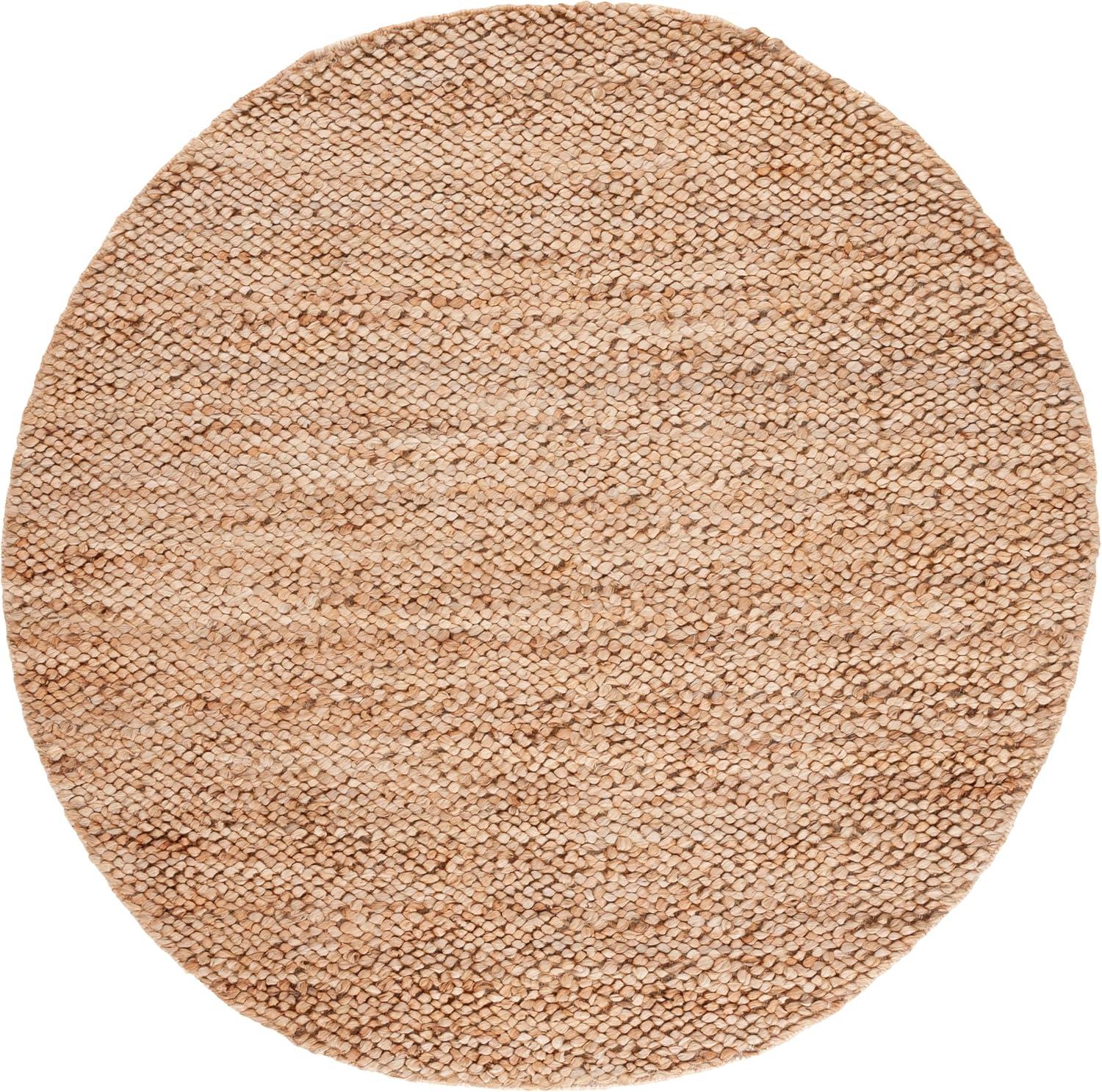 image:imageSAFAVIEH Area Rug 8x10 Natural Fiber Collection Large Natural Flatweave Jute Ideal for Living Room Bedroom Dining Space NFB476ANatural