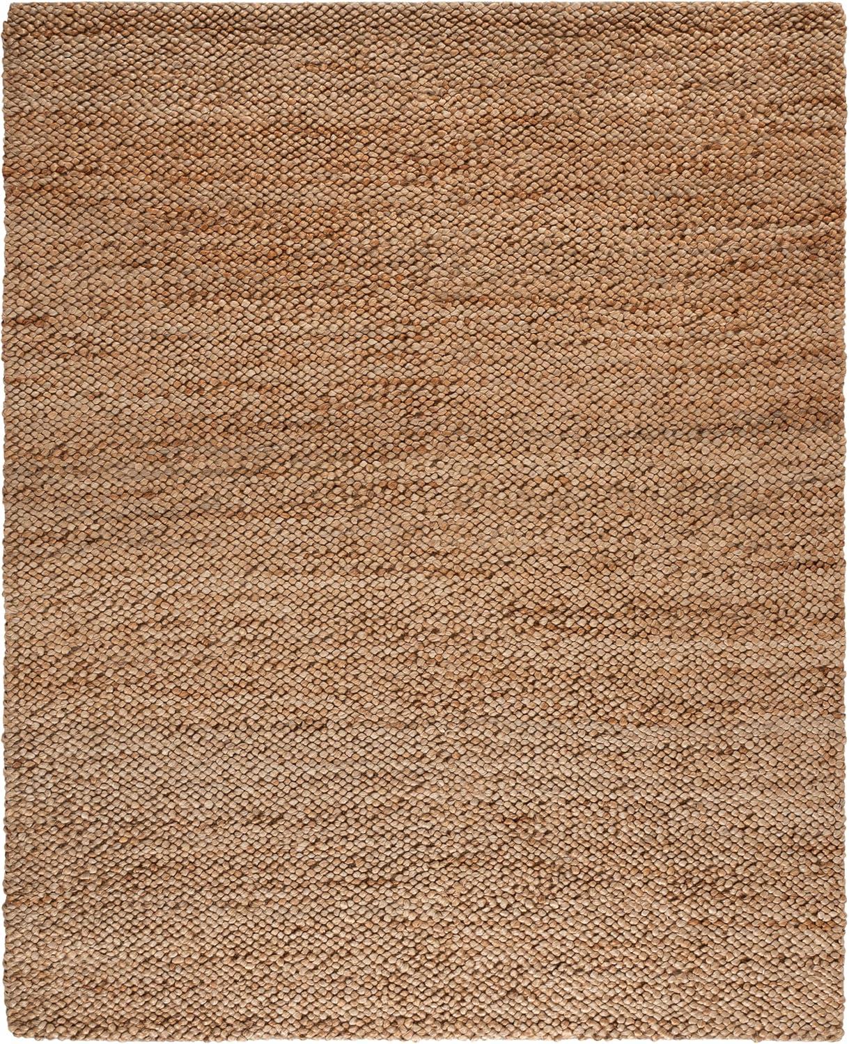 image:imageSAFAVIEH Area Rug 8x10 Natural Fiber Collection Large Natural Flatweave Jute Ideal for Living Room Bedroom Dining Space NFB476ANatural