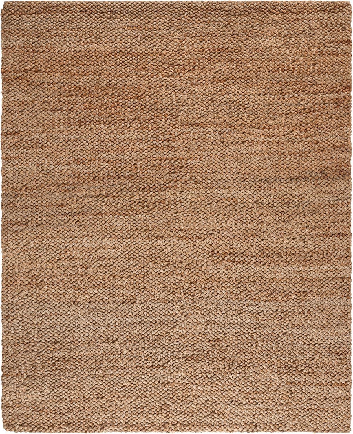 image:imageSAFAVIEH Area Rug 8x10 Natural Fiber Collection Large Natural Flatweave Jute Ideal for Living Room Bedroom Dining Space NFB476ANatural
