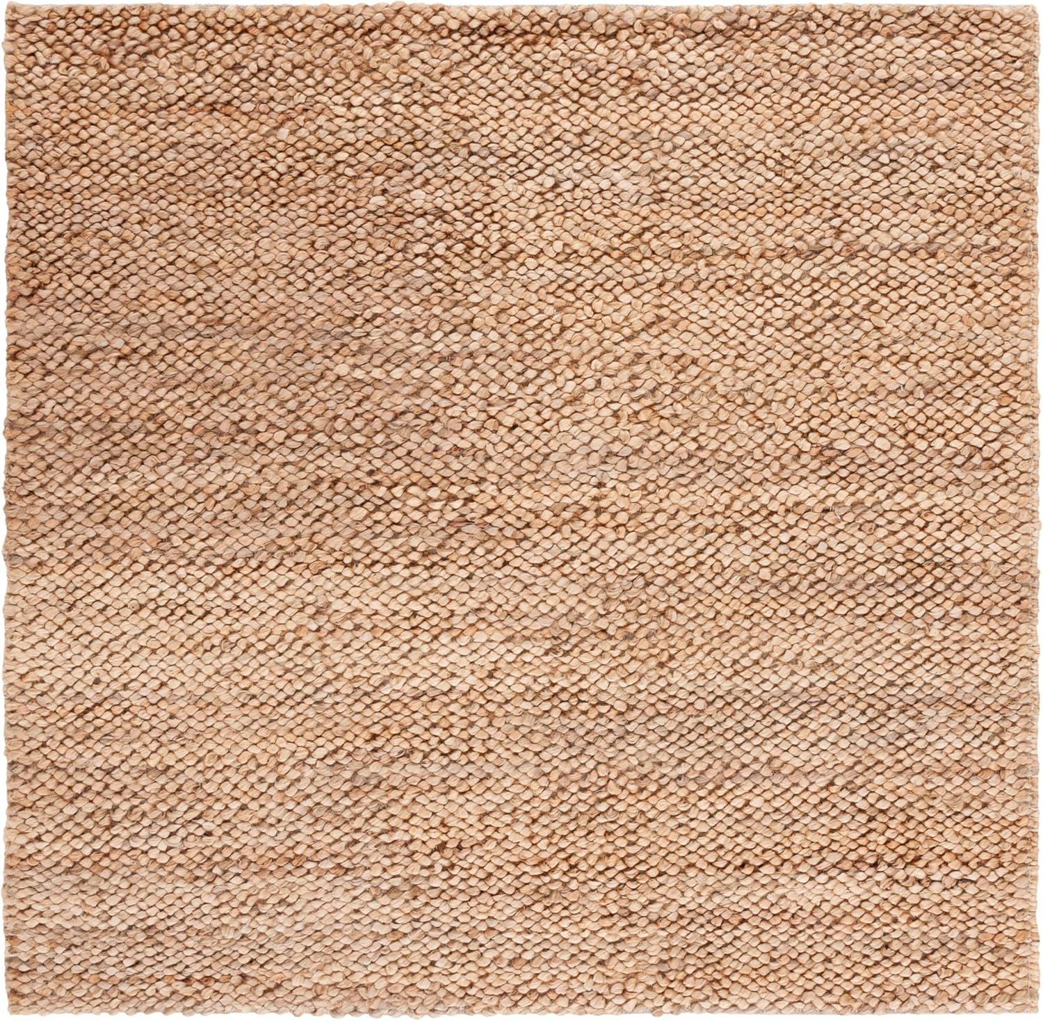 image:imageSAFAVIEH Area Rug 8x10 Natural Fiber Collection Large Natural Flatweave Jute Ideal for Living Room Bedroom Dining Space NFB476ANatural