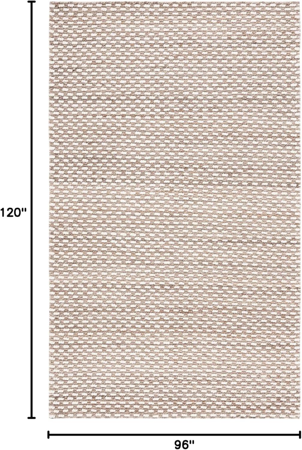 image:imageSAFAVIEH Area Rug 8x10 Natural Fiber Collection Large Natural amp Grey Farmhouse Style Ideal for Living Room Bedroom Dining Space NF835ANaturalGrey