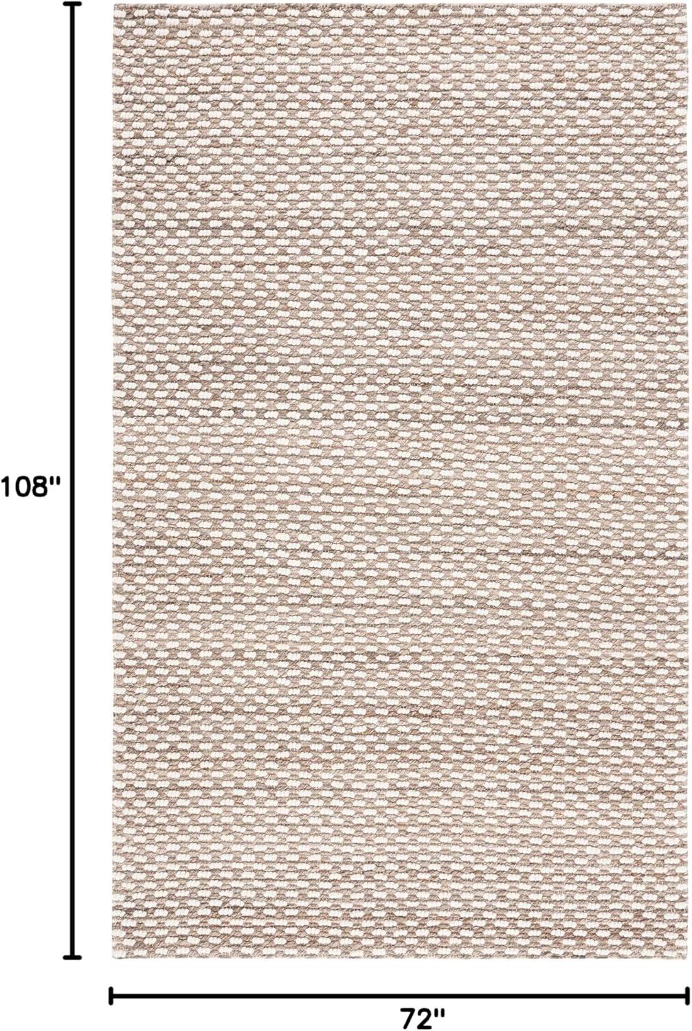 image:imageSAFAVIEH Area Rug 8x10 Natural Fiber Collection Large Natural amp Grey Farmhouse Style Ideal for Living Room Bedroom Dining Space NF835ANaturalGrey
