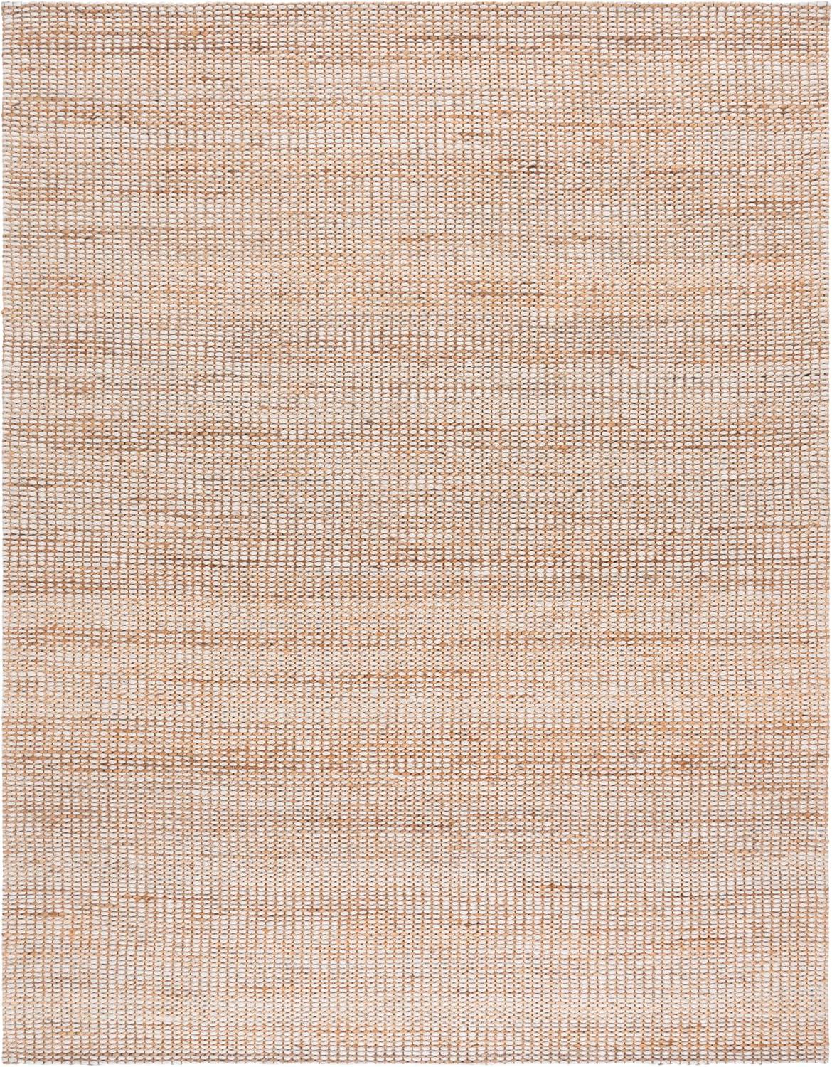 image:imageSAFAVIEH Area Rug 8x10 Natural Fiber Collection Large Natural amp Ivory Jute Blend Ideal for Living Room Bedroom Dining Space NF557ANaturalIvory