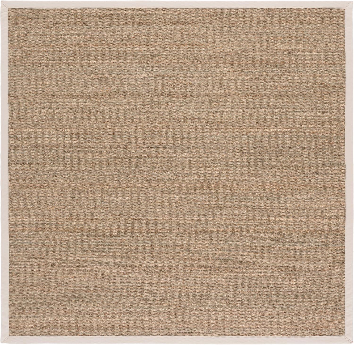image:imageSAFAVIEH Area Rug 8x10 Natural Fiber Collection Large Natural amp Ivory Seagrass Ideal for Living Room Bedroom Dining Space NF111JNaturalIvory