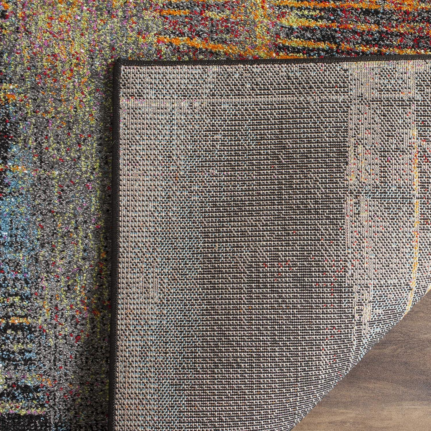 image:imageSAFAVIEH Area Rug 8x10 Porcello Collection Large Multi Modern Abstract Design NonShedding amp Easy Cleaning Ideal for Living Room Bedroom Office Dining Space PRL6936AMulti Color