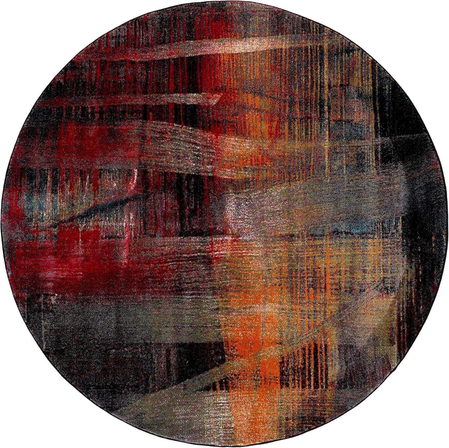 image:imageSAFAVIEH Area Rug 8x10 Porcello Collection Large Multi Modern Abstract Design NonShedding amp Easy Cleaning Ideal for Living Room Bedroom Office Dining Space PRL6936AMulti Color