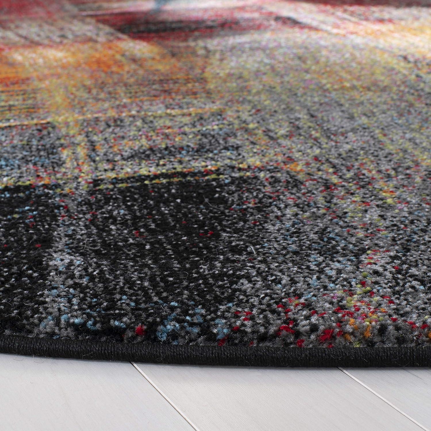 image:imageSAFAVIEH Area Rug 8x10 Porcello Collection Large Multi Modern Abstract Design NonShedding amp Easy Cleaning Ideal for Living Room Bedroom Office Dining Space PRL6936AMulti Color