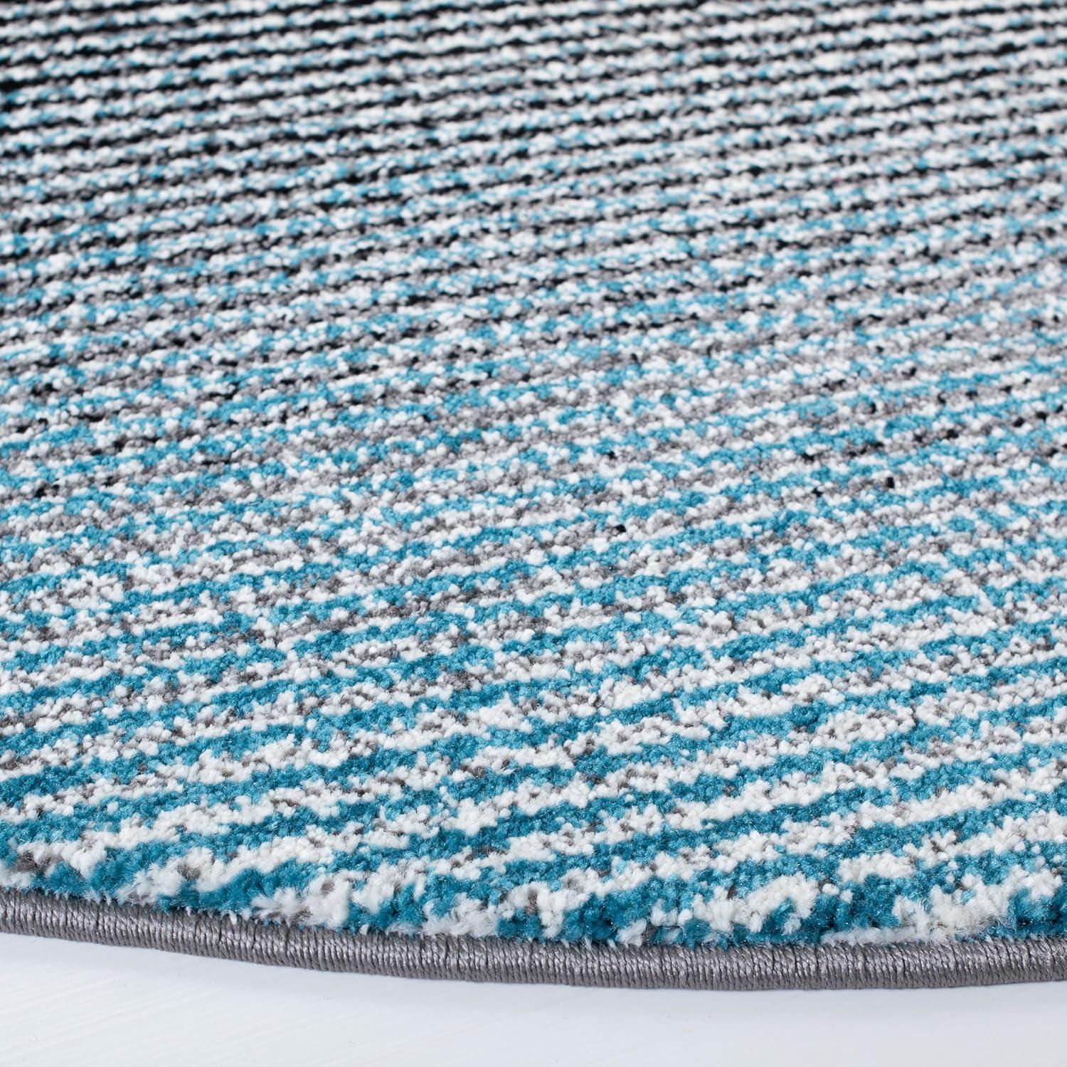 image:imageSAFAVIEH Hollywood Collection Area Rug 9 x 12 Beige amp Blue MidCentury Modern Design NonShedding amp Easy Care Ideal for High Traffic Areas in Living Room Bedroom HLW715BGreyBlue