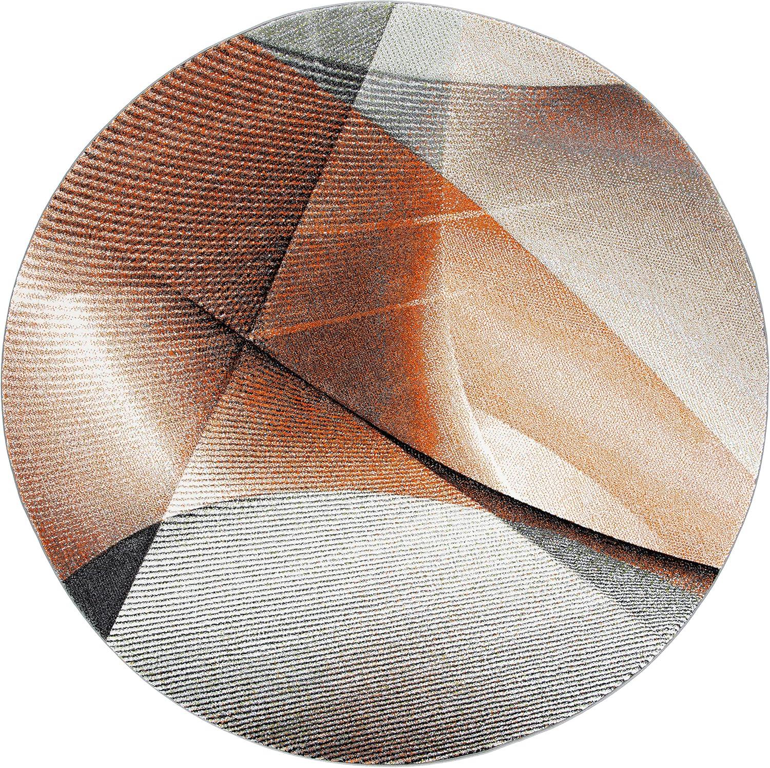 image:imageSAFAVIEH Hollywood Collection Area Rug 9 x 12 Beige amp Blue MidCentury Modern Design NonShedding amp Easy Care Ideal for High Traffic Areas in Living Room Bedroom HLW715BGreyOrange