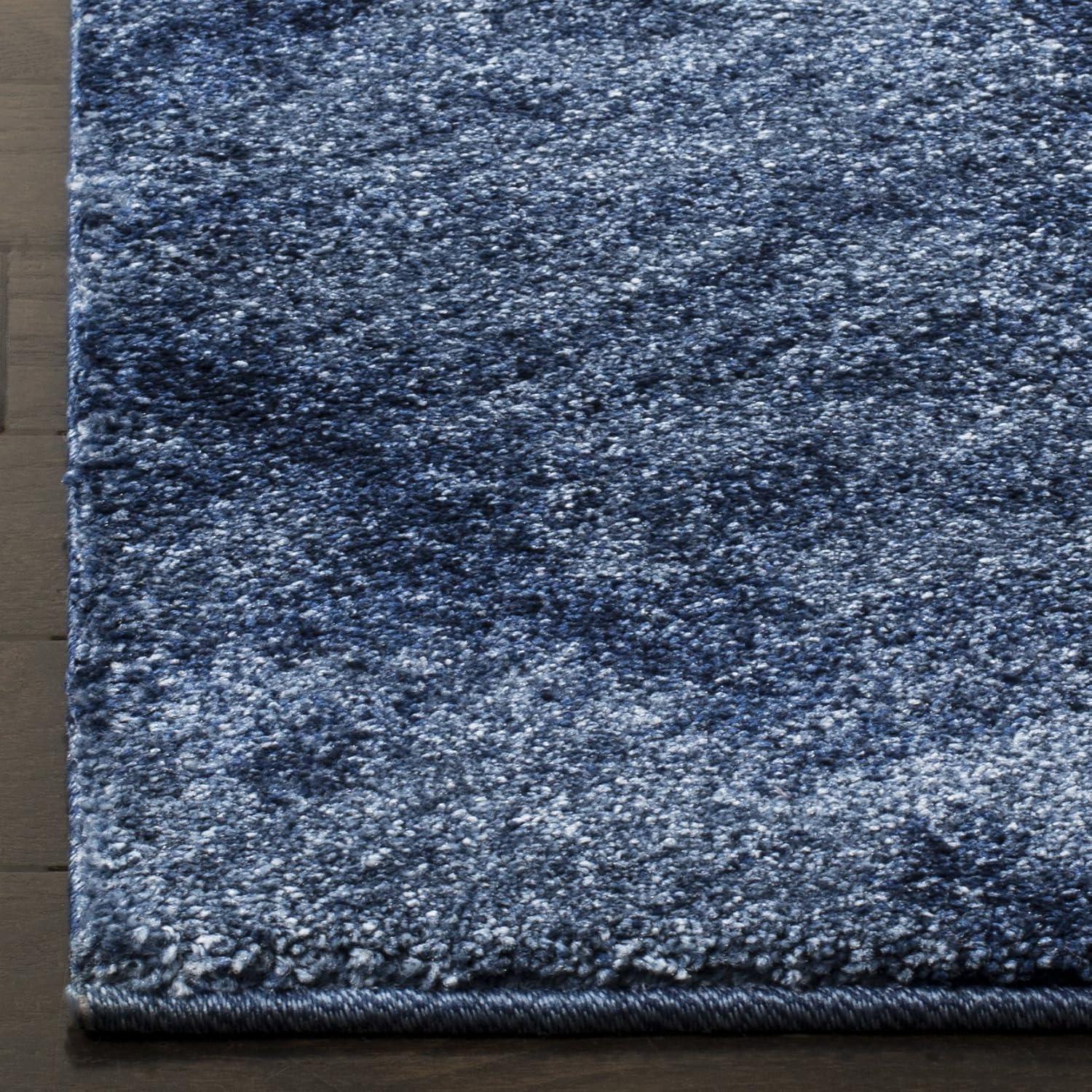 image:imageSAFAVIEH Retro Collection Area Rug 53 x 8 Blue amp Dark Blue Modern Abstract Design NonShedding amp Easy Care Ideal for High Traffic Areas in Living Room Bedroom RET21446570BlueDark Blue