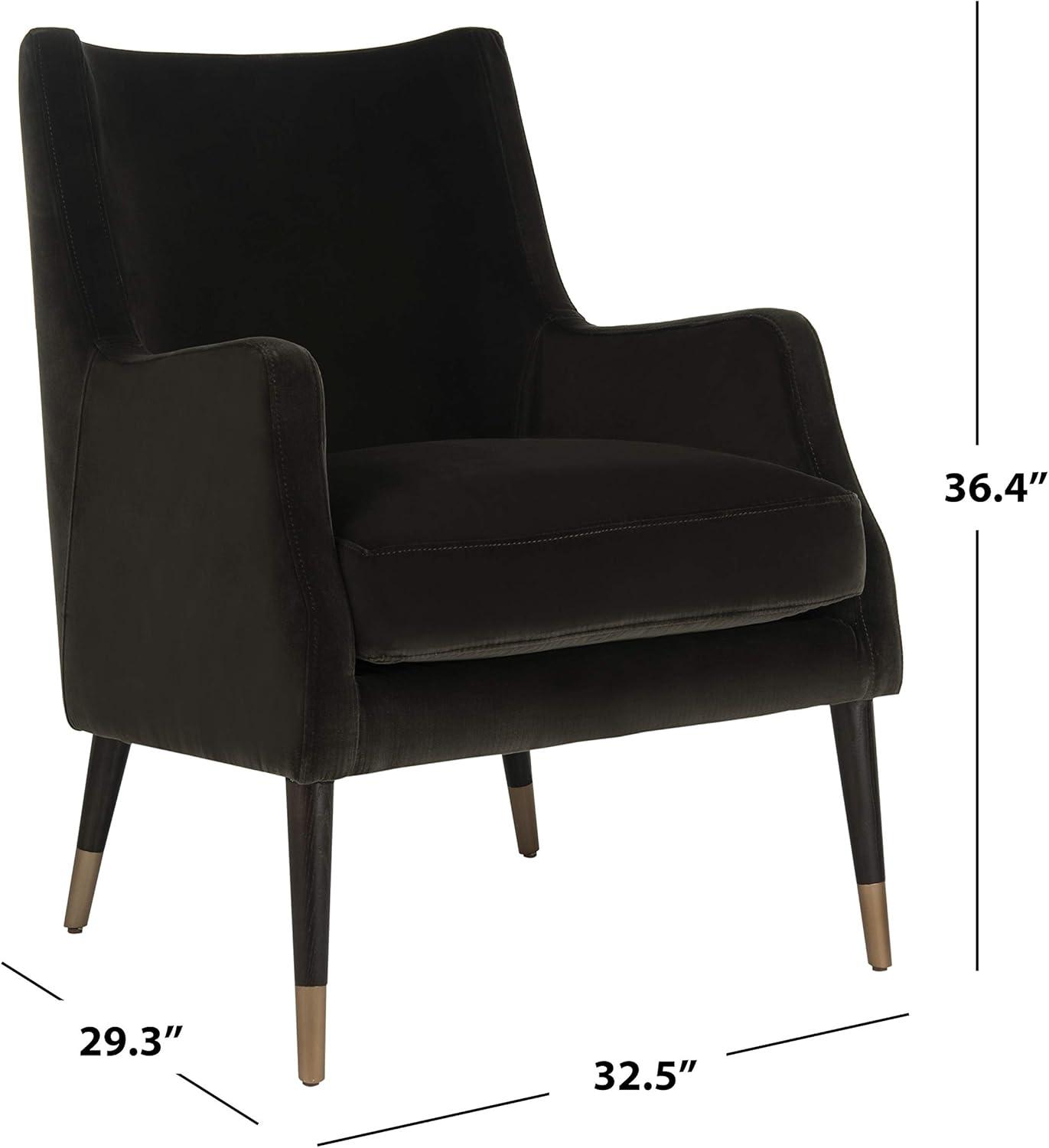 image:imageSafavieh Home Collection Sicily Velvet Couture Arm Chair