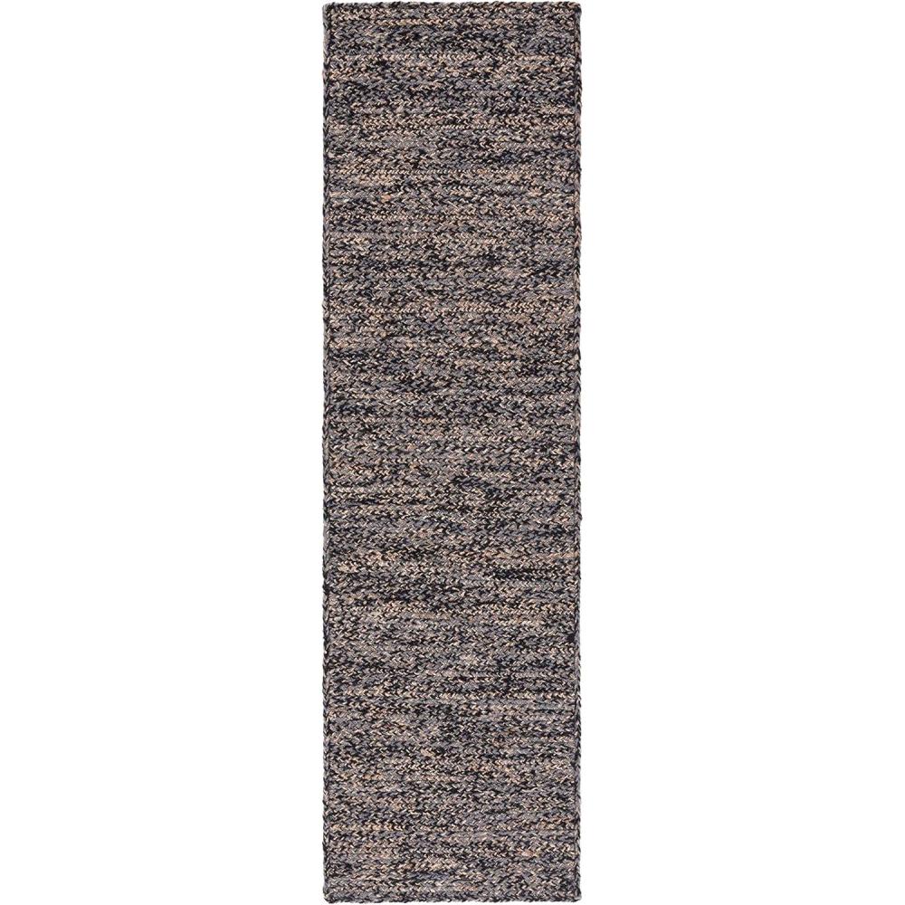 image:imageSAFAVIEH Area Rug 8x10 Natural Fiber Collection Large Black amp Natural Handmade Wool amp Jute Ideal for Living Room Bedroom Dining Space NFB950ZBlackNatural