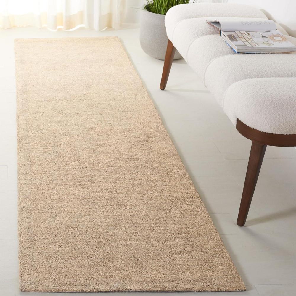 image:imageSAFAVIEH Area Rug 8x10  Natural Fiber Collection  Large  Gold Handmade Jute Ideal for Living Room Bedroom Dining Space NFB725DGold