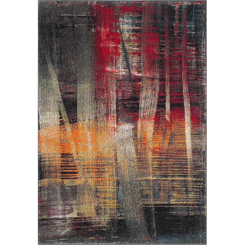 image:imageSAFAVIEH Area Rug 8x10 Porcello Collection Large Multi Modern Abstract Design NonShedding amp Easy Cleaning Ideal for Living Room Bedroom Office Dining Space PRL6936AMulti Color