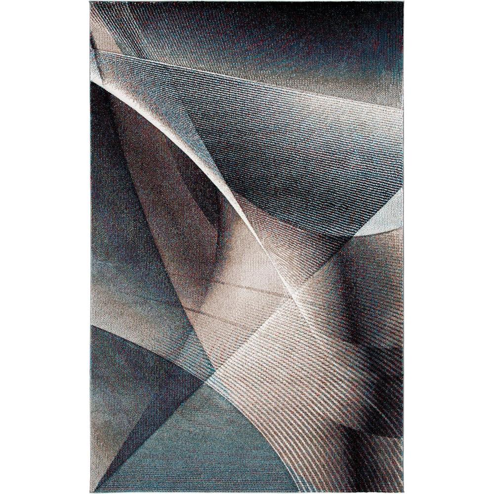 image:imageSAFAVIEH Hollywood Collection Area Rug  9 x 12 Beige amp Blue MidCentury Modern Design NonShedding amp Easy Care Ideal for High Traffic Areas in Living Room Bedroom HLW715BBeigeBlue