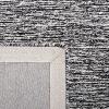 SAFAVIEH Abstract Collection Area Rug – 5′ x 8′, Black & Ivory, Handmade Wool, Ideal for High Traffic Areas in Living Room, Bedroom (ABT478Z)(Black/Ivory)