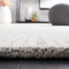 SAFAVIEH Abstract Collection Area Rug – 5′ x 8′, Black & Ivory, Handmade Wool, Ideal for High Traffic Areas in Living Room, Bedroom (ABT478Z)(Grey/Ivory)