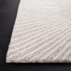 SAFAVIEH Abstract Collection Area Rug – 5′ x 8′, Black & Ivory, Handmade Wool, Ideal for High Traffic Areas in Living Room, Bedroom (ABT478Z)(Natural/Ivory)