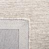 SAFAVIEH Abstract Collection Area Rug – 5′ x 8′, Black & Ivory, Handmade Wool, Ideal for High Traffic Areas in Living Room, Bedroom (ABT478Z)(Natural/Ivory)