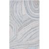 SAFAVIEH Area Rug 8×10 – Abstract Collection – Large – Beige & Blue, Handmade Wool, Ideal for Living Room, Bedroom, Office, Dining Space (ABT147M)(Beige/Blue)