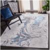 SAFAVIEH Area Rug 8×10 – Amelia Collection – Large – Charcoal & Grey, Modern Design, Non-Shedding & Easy Cleaning, Ideal for Living Room, Bedroom, Office, Dining Space (ALA277J)(Grey/Blue)
