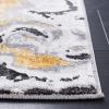 SAFAVIEH Area Rug 8×10 – Amelia Collection – Large – Charcoal & Grey, Modern Design, Non-Shedding & Easy Cleaning, Ideal for Living Room, Bedroom, Office, Dining Space (ALA277J)(Charcoal/Gold)