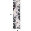 SAFAVIEH Area Rug 8×10 – Amelia Collection – Large – Charcoal & Grey, Modern Design, Non-Shedding & Easy Cleaning, Ideal for Living Room, Bedroom, Office, Dining Space (ALA277J)(Charcoal/Gold)