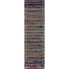 SAFAVIEH Area Rug 8×10 – Cape Cod Collection – Large – Natural & Blue, Handmade Jute & Cotton, Ideal for Living Room, Bedroom, Office, Dining Space (CAP369A)(Natural/Blue)