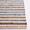 SAFAVIEH Area Rug 8×10 – Cape Cod Collection – Large – Natural & Green, Geometric Design, Ideal for Living Room, Bedroom, Office, Dining Space (CAP151Y)(Natural/Blue)