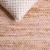 SAFAVIEH Area Rug 8×10 – Cape Cod Collection – Large – Pink & Natural, Handmade Jute & Cotton, Ideal for Living Room, Bedroom, Dining Space (CAP236U)(Pink/Natural)