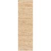 SAFAVIEH Area Rug 8×10 – Cape Cod Collection – Large – Pink & Natural, Handmade Jute & Cotton, Ideal for Living Room, Bedroom, Dining Space (CAP236U)(Yellow/Natural)