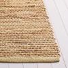 SAFAVIEH Area Rug 8×10 – Cape Cod Collection – Large – Pink & Natural, Handmade Jute & Cotton, Ideal for Living Room, Bedroom, Dining Space (CAP236U)(Yellow/Natural)