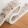 SAFAVIEH Area Rug 8×10 – Casablanca Collection – Large – Ivory & Grey, Hand-Knotted New Zealand Wool, Ideal for Living Room, Bedroom, Dining Space (CSB541F)(Ivory/Light Brown)