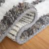 SAFAVIEH Area Rug 8×10 – Casablanca Collection – Large – Ivory & Grey, Hand-Knotted New Zealand Wool, Ideal for Living Room, Bedroom, Dining Space (CSB541F)(Ivory/Charcoal)