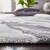 SAFAVIEH Area Rug 8×10 – Century Collection – Large – Grey & Green, Modern Abstract Design, Non-Shedding & Easy Cleaning, Ideal for Living Room, Bedroom, Office, Dining Space (CTY324F)(Grey/Green)
