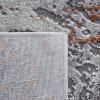 SAFAVIEH Area Rug 8×10 – Craft Collection – Large – Grey & Green, Modern Abstract Design, Non-Shedding & Easy Cleaning, Ideal for Living Room, Bedroom, Office, Dining Space (CFT864J)(Grey/Orange)