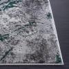SAFAVIEH Area Rug 8×10 – Craft Collection – Large – Grey & Green, Modern Abstract Design, Non-Shedding & Easy Cleaning, Ideal for Living Room, Bedroom, Office, Dining Space (CFT864J)(Grey/Green)
