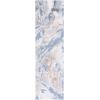 SAFAVIEH Area Rug 8×10 – Cyrus Shag Collection – Large – Blue & Beige, Modern Abstract Design, Non-Shedding & Easy Cleaning, Ideal for Living Room, Bedroom, Office, Dining Space (CYR121M)(Blue/Beige)