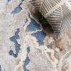 SAFAVIEH Area Rug 8×10 – Cyrus Shag Collection – Large – Blue & Beige, Modern Abstract Design, Non-Shedding & Easy Cleaning, Ideal for Living Room, Bedroom, Office, Dining Space (CYR121M)(Blue/Beige)