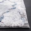 SAFAVIEH Area Rug 8×10 – Cyrus Shag Collection – Large – Blue & Beige, Modern Abstract Design, Non-Shedding & Easy Cleaning, Ideal for Living Room, Bedroom, Office, Dining Space (CYR121M)(Ivory/Blue)