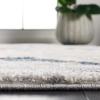 SAFAVIEH Area Rug 8×10 – Cyrus Shag Collection – Large – Blue & Beige, Modern Abstract Design, Non-Shedding & Easy Cleaning, Ideal for Living Room, Bedroom, Office, Dining Space (CYR121M)(Blue/Beige)