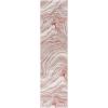 SAFAVIEH Area Rug 8×10 – Meadow Collection – Large – Rust & Ivory, Modern Abstract Design, Non-Shedding & Easy Cleaning, Ideal for Living Room, Bedroom, Office, Dining Space (MDW564P)(Rust/Ivory)