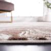 SAFAVIEH Area Rug 8×10 – Meadow Collection – Large – Rust & Ivory, Modern Abstract Design, Non-Shedding & Easy Cleaning, Ideal for Living Room, Bedroom, Office, Dining Space (MDW564P)(Brown/Beige)