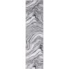 SAFAVIEH Area Rug 8×10 – Meadow Collection – Large – Rust & Ivory, Modern Abstract Design, Non-Shedding & Easy Cleaning, Ideal for Living Room, Bedroom, Office, Dining Space (MDW564P)(Black/Grey)