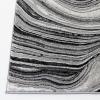SAFAVIEH Area Rug 8×10 – Meadow Collection – Large – Rust & Ivory, Modern Abstract Design, Non-Shedding & Easy Cleaning, Ideal for Living Room, Bedroom, Office, Dining Space (MDW564P)(Black/Grey)