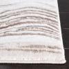 SAFAVIEH Area Rug 8×10 – Meadow Collection – Large – Rust & Ivory, Modern Abstract Design, Non-Shedding & Easy Cleaning, Ideal for Living Room, Bedroom, Office, Dining Space (MDW564P)(Beige/Brown)