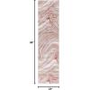 SAFAVIEH Area Rug 8×10 – Meadow Collection – Large – Rust & Ivory, Modern Abstract Design, Non-Shedding & Easy Cleaning, Ideal for Living Room, Bedroom, Office, Dining Space (MDW564P)(Rust/Ivory)