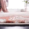 SAFAVIEH Area Rug 8×10 – Meadow Collection – Large – Rust & Ivory, Modern Abstract Design, Non-Shedding & Easy Cleaning, Ideal for Living Room, Bedroom, Office, Dining Space (MDW564P)(Rust/Ivory)